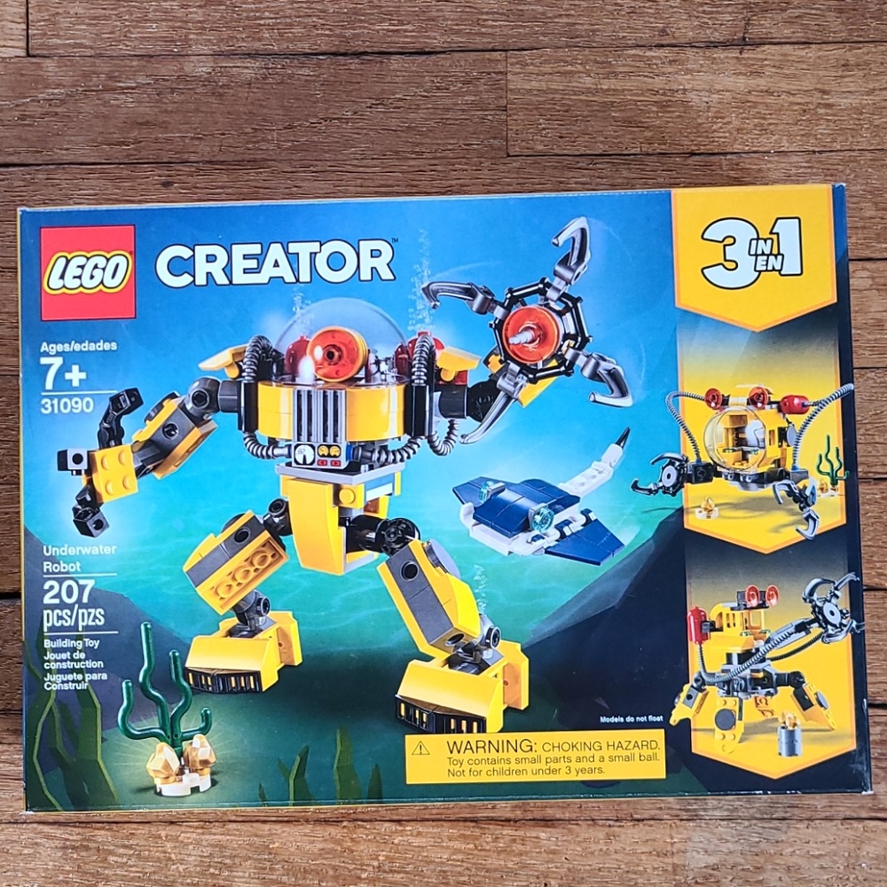 NWT Lego Creator Underwater Robot